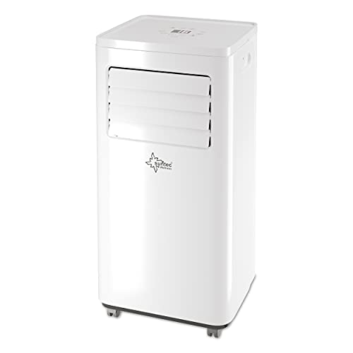 SUNTEC Climatiseur Mobile Silencieux Move Eco 7.000 BTU - Climatiseur Portable 4 en 1 Déshumidificateur, Ventilateur, Minuterie Programmable, max~ 25 M2, Télécommande | Tuyau d'évacuation