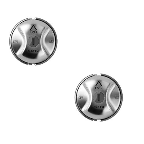 Lot de 2 serrures antivols Daken SATURN EVO pour sécuriser les portes des véhicules utilitaires