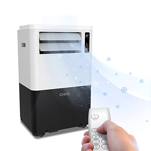 CHiQ-9000BTU,climatiseur Portable 4 en 1,(Refroidissement, Mode veille intelligent,Déshumidification,Alimentation en air),Kit fenêtre standard-R290, réglage de température 16-32,CPC09PAP01