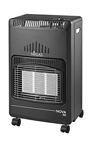 Niklas Poele à gaz Infrarouge 4200W Nova Slim Chauffage d'appoint Piezo Pliable
