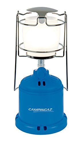 Campingaz - Verre lampe à gaz - Lanterne Camping 206 L - 10-80 Watt, Bleu