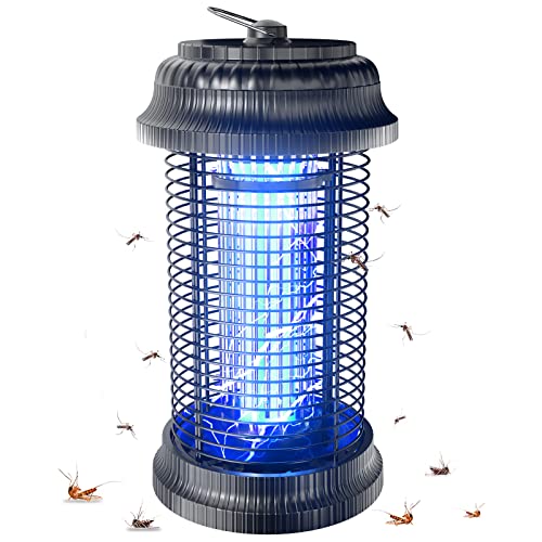 TMACTIME Lampe Anti Moustique 20W 4500V UV 2022 Dernier Tueur d'Insectes Électrique Lampe Anti Insectes Mouche Répulsif Efficace Portée 100m² pour Intérieur et Exterieur