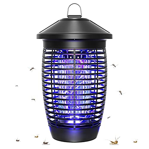 PALONE Lampe Anti Moustique 4500V 20W UV Tueur d'Insectes Électrique Anti Insectes Répulsif Efficace Portée 100m² pour Intérieur et Extérieur