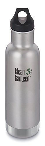 Klean Kanteen Bouteille d'eau isotherme classique en acier...