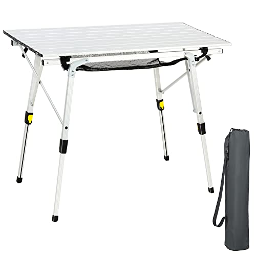 Ever Advanced Table Pliante Camping Portable Aluminium...