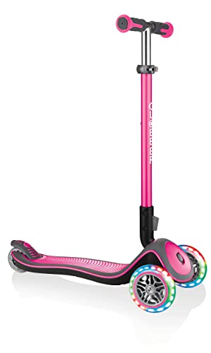 Globber - ELITE DELUXE LIGHTS - Trottinette pliable,...