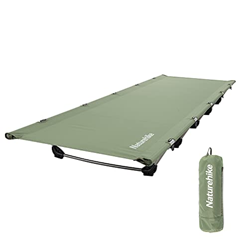 Naturehike Lit de Camp Pliable,Ultra Léger Portable Solide...