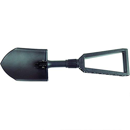 Fiskars Pelle pliable pour camping et alpinisme, 2 en 1 :...