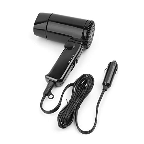 Gjyia Portable 12V Car-Styling Sèche-Cheveux Chaud et Froid...