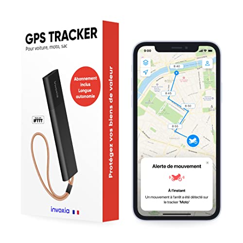 Tracker GPS CLASSIC Invoxia - Avec Abonnement Inclus - pour...