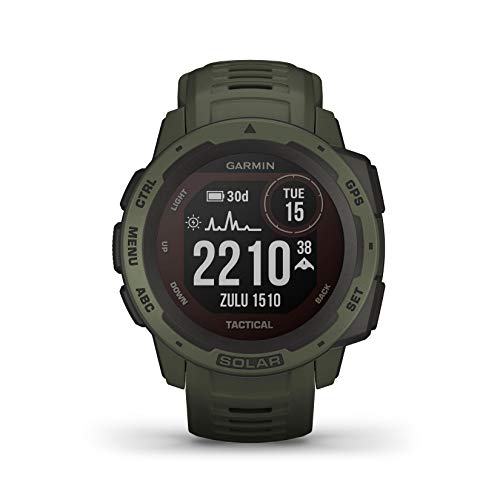 Garmin Instinct Solar Tactical Edition - Montre GPS de plein...