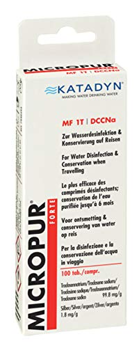 Katadyn Micropur Forte MF 1T DCCNa 100 comprimés