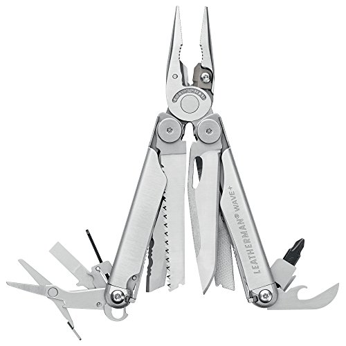 Leatherman Wave + - Pince multifonctions 18 outils avec...