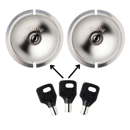 MERONI SERRATURE Cylindrique Serrure antivol double pour...