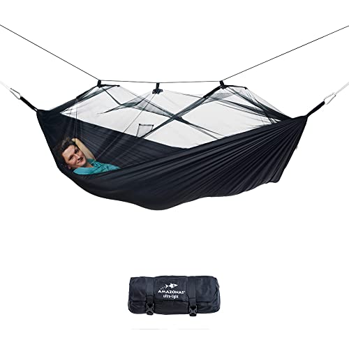 Amazonas-AZ1030220 - Hamac Moskito Traveller Noir Extrem