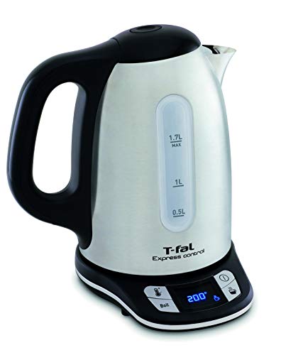 Tefal Bouilloire électrique sans fil inox, 1,7 L, 2400 W, 7...