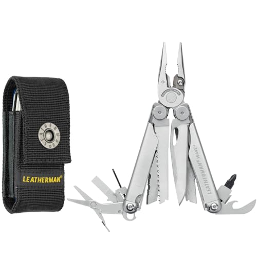 Leatherman Wave + - Pince multifonctions 18 outils avec...