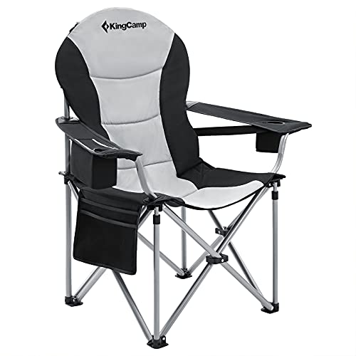 KingCamp Chaise Pliable de Camping Chaise de Plage Pliante...