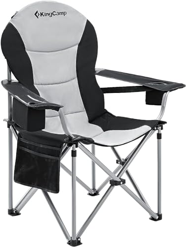KingCamp Chaise Pliable de Camping Chaise de Plage Pliante...