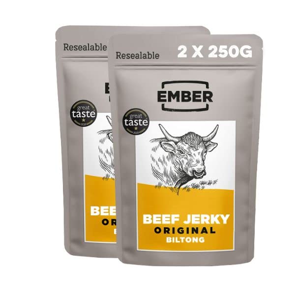 Ember Biltong Gros Sac - Original Beef Jerky - Bœuf Séché...