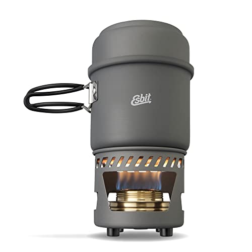 Esbit Set de Cuisson + Brûleur à Alcool/Combustible Solide...