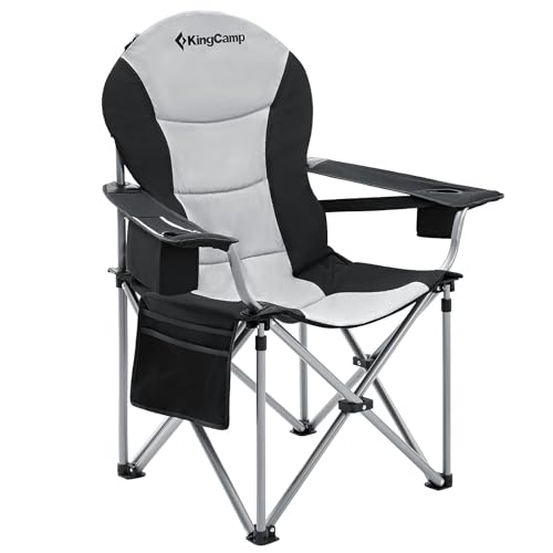 KingCamp Chaise Pliable de Camping Chaise de Plage Pliante...