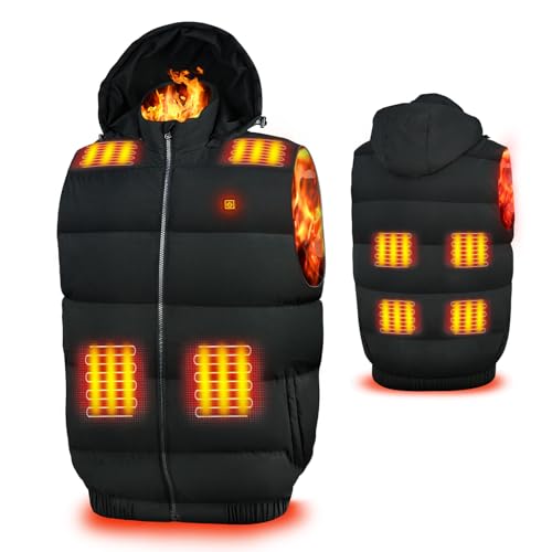 Rrtizan Gilet Chauffant, Veste Électrique Chauffante pour...