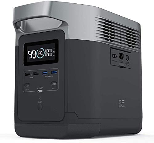 ECOFLOW Générateur Solaire Portable DELTA 1260Wh, Avec Une...