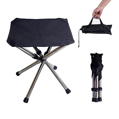 CJBIN Tabouret Pliant Camping, Chaise Camping Portable avec...