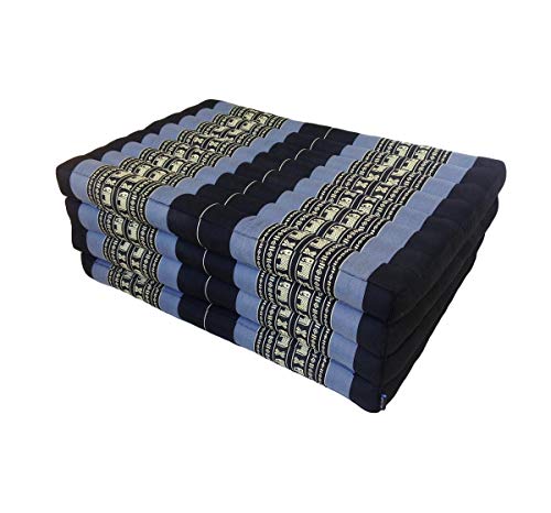 Matelas traditionnel thaïlandais Kapok pliable pour yoga,...