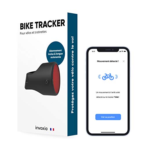 Invoxia Bike Tracker - Traceur GPS Antivol Vélo -...
