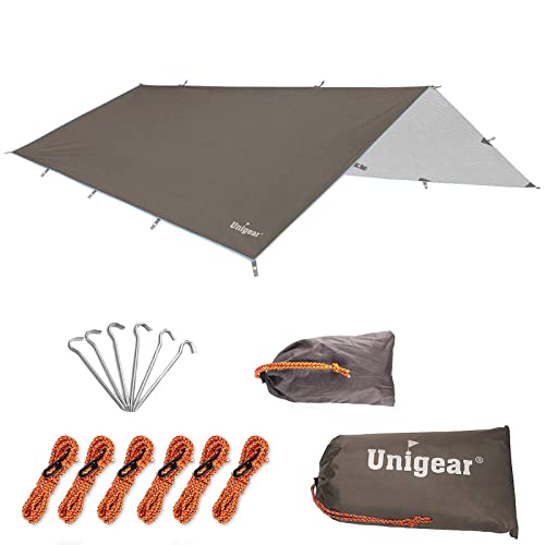 Unigear Bâche Anti-Pluie, Tarp Rain Fly Toile de Tente...