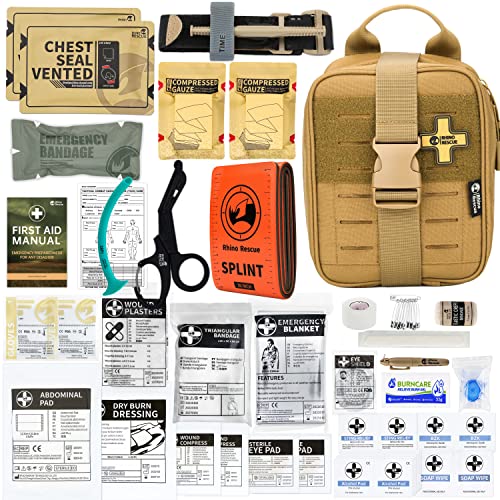 RHINO RESCUE IFAK Kit de Premiers Secours Molle pour...