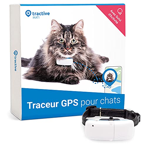 Tractive collier GPS pour chat (2021) | Suivez-le partout |...