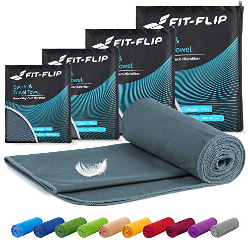 Fit-Flip Ensemble de Serviettes Microfibre – 15 Couleurs,...