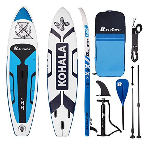 Runwave Planche de Stand Up Paddle Gonflable Antidérapante...
