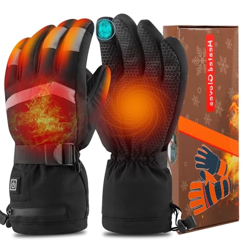 Gants Chauffants électriques Rechargeable, Gants Hiver avec...