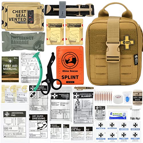 RHINO RESCUE IFAK Kit de Premiers Secours Molle pour...