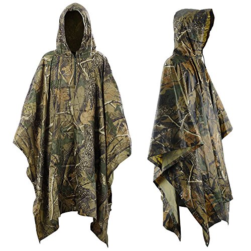 Infreecs 3-en-1 Poncho de pluie imperméable, Poncho de...